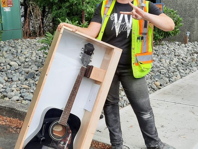Nickelback Guitar Raffle